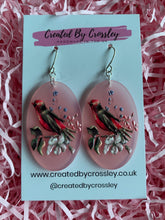 Load image into Gallery viewer, Large Bird Charm Earrings