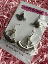 Load image into Gallery viewer, Space Alien Earring Duo