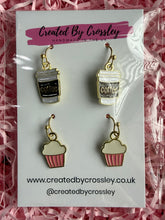 Load image into Gallery viewer, Coffee and Cake Earring Duo