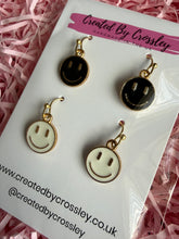 Load image into Gallery viewer, Happy Face Earring Duo