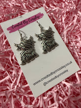 Load image into Gallery viewer, Highland Cow Charm Earrings
