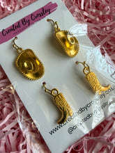 Load image into Gallery viewer, Cowboy Earring Duo