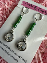 Load image into Gallery viewer, Green Gem Hearing Aid Charms