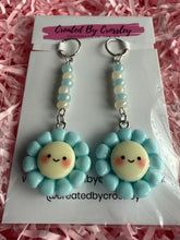 Load image into Gallery viewer, Blue Flower Hearing Aid Charms