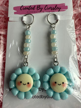 Load image into Gallery viewer, Blue Flower Hearing Aid Charms
