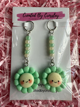 Load image into Gallery viewer, Green Flower Hearing Aid Charms