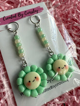 Load image into Gallery viewer, Green Flower Hearing Aid Charms