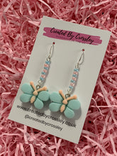 Load image into Gallery viewer, Beaded Butterfly Earrings