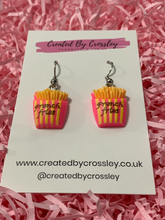 Load image into Gallery viewer, French Fries Charm Earrings
