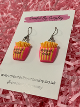Load image into Gallery viewer, French Fries Charm Earrings