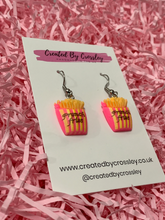 Load image into Gallery viewer, French Fries Charm Earrings