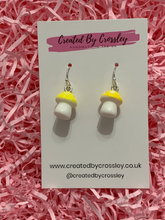 Load image into Gallery viewer, Mushroom Charm Earrings