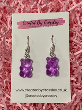 Load image into Gallery viewer, Gummy Bear Charm Earrings