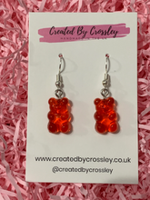 Load image into Gallery viewer, Gummy Bear Charm Earrings