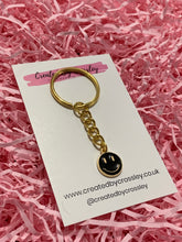 Load image into Gallery viewer, Smiley Colourful Charm Keyring