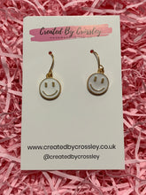 Load image into Gallery viewer, Smiley Colourful Charm Earrings
