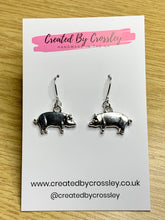 Load image into Gallery viewer, Pig Charm Earrings