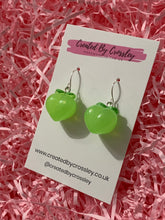 Load image into Gallery viewer, Colourful Peach Charm Earrings