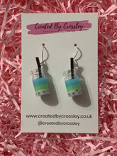 Load image into Gallery viewer, Bubble Tea Charm Earrings