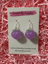 Load image into Gallery viewer, Colourful Peach Charm Earrings