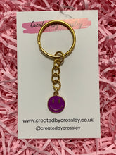 Load image into Gallery viewer, Smiley Colourful Charm Keyring