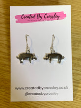 Load image into Gallery viewer, Pig Charm Earrings