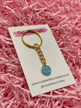 Load image into Gallery viewer, Smiley Colourful Charm Keyring
