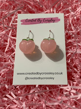 Load image into Gallery viewer, Colourful Peach Charm Earrings