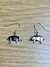 Load image into Gallery viewer, Pig Charm Earrings