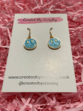 Load image into Gallery viewer, Smiley Colourful Charm Earrings