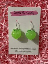 Load image into Gallery viewer, Colourful Peach Charm Earrings