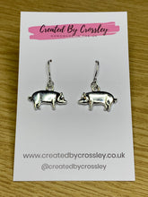 Load image into Gallery viewer, Pig Charm Earrings