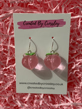 Load image into Gallery viewer, Colourful Peach Charm Earrings