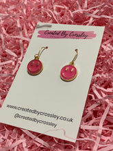 Load image into Gallery viewer, Smiley Colourful Charm Earrings