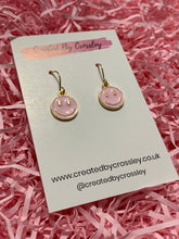 Load image into Gallery viewer, Smiley Colourful Charm Earrings