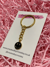 Load image into Gallery viewer, Smiley Colourful Charm Keyring