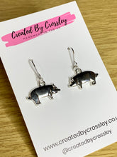 Load image into Gallery viewer, Pig Charm Earrings