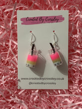 Load image into Gallery viewer, Bubble Tea Charm Earrings