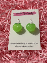 Load image into Gallery viewer, Colourful Peach Charm Earrings