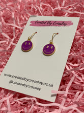 Load image into Gallery viewer, Smiley Colourful Charm Earrings