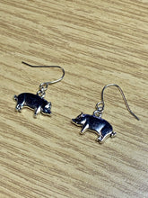Load image into Gallery viewer, Pig Charm Earrings