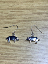 Load image into Gallery viewer, Pig Charm Earrings