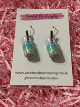 Load image into Gallery viewer, Bubble Tea Charm Earrings