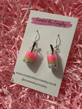 Load image into Gallery viewer, Bubble Tea Charm Earrings