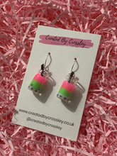 Load image into Gallery viewer, Bubble Tea Charm Earrings