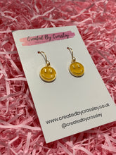 Load image into Gallery viewer, Smiley Colourful Charm Earrings