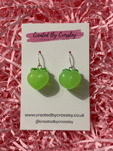 Load image into Gallery viewer, Colourful Peach Charm Earrings