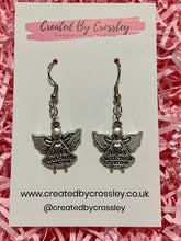 Load image into Gallery viewer, Detailed Angel Charm Earrings