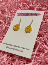 Load image into Gallery viewer, Smiley Colourful Charm Earrings