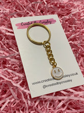 Load image into Gallery viewer, Smiley Colourful Charm Keyring